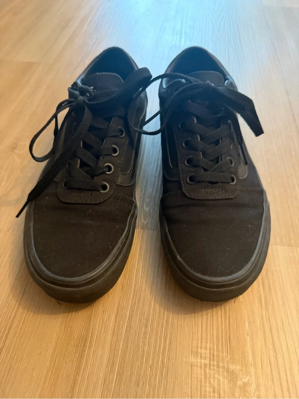 Vans Black Low-Top Sneakers